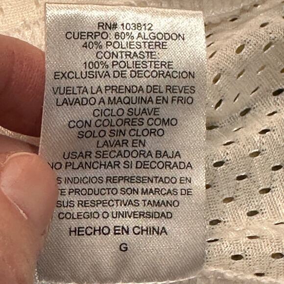 OSU Oklahoma State University Women's Large Short Sleeve Jersey Style Top - Picture 5 of 7